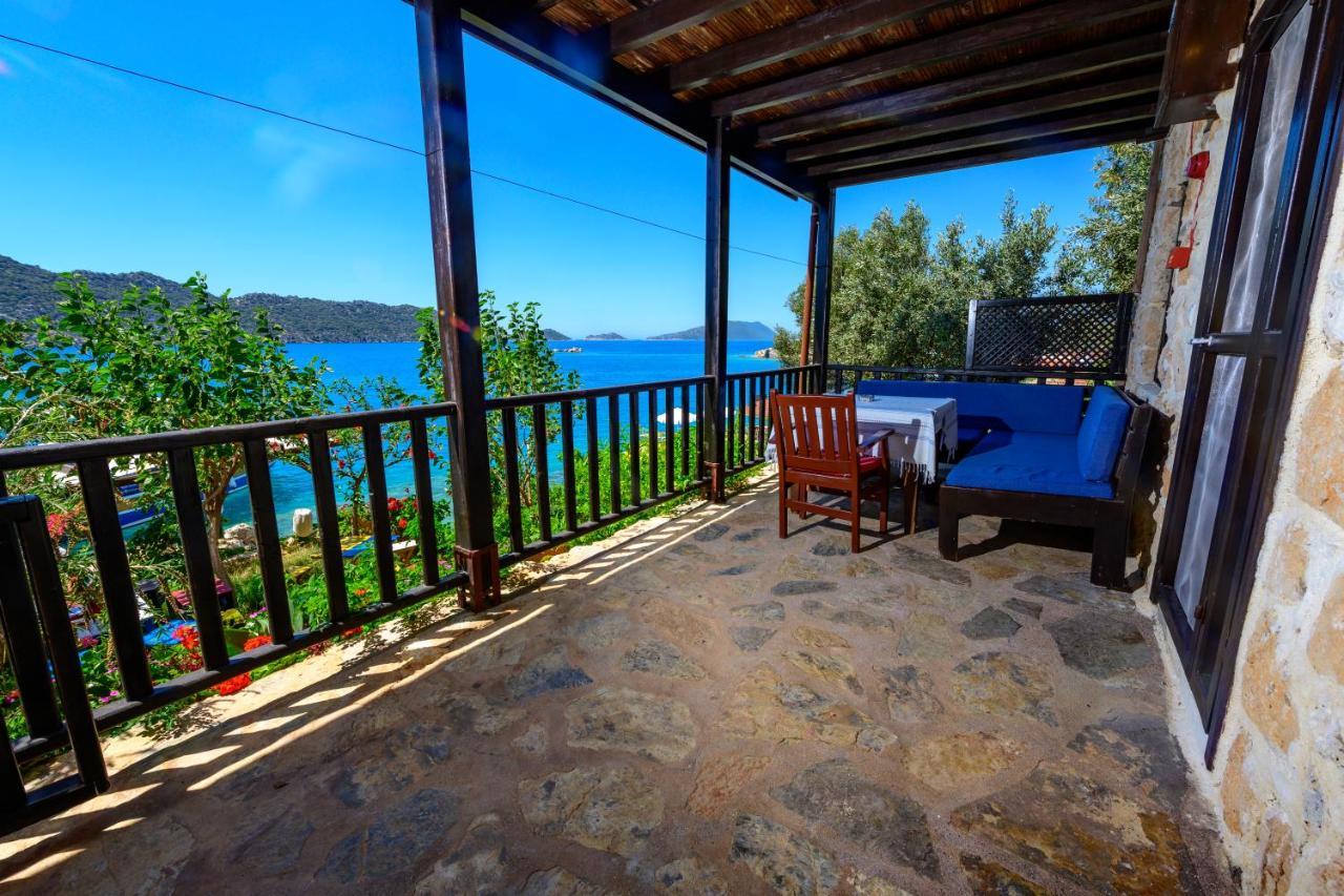 Ankh Pension Kaleucagız Exteriör bild