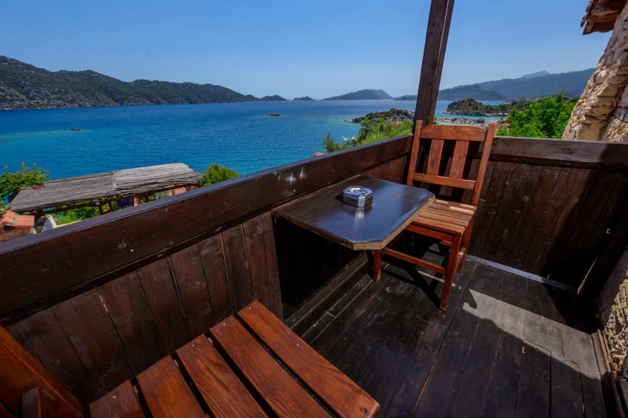Ankh Pension Kaleucagız Exteriör bild