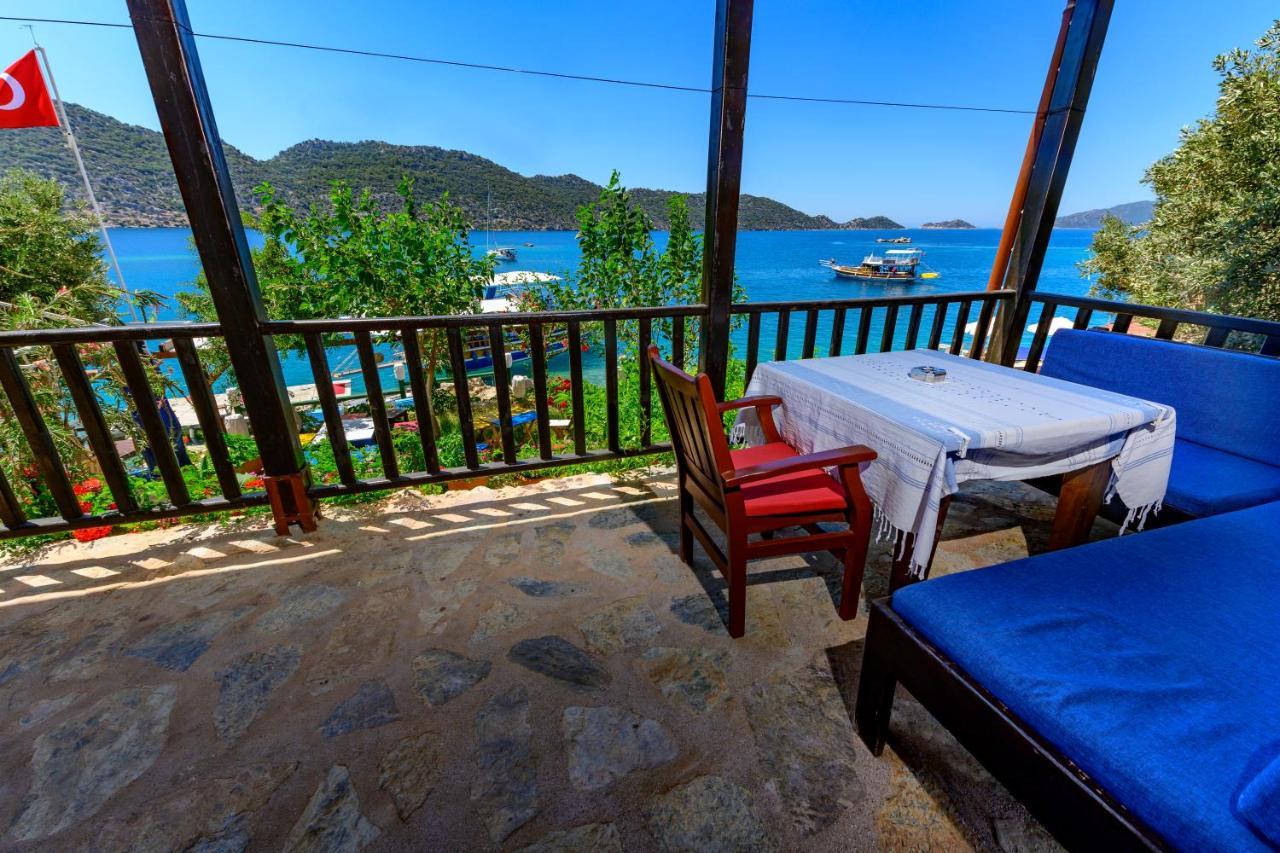 Ankh Pension Kaleucagız Exteriör bild