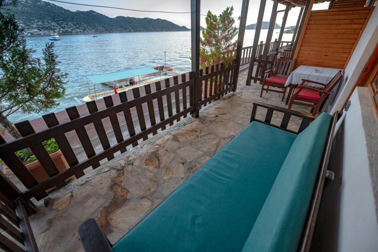 Ankh Pension Kaleucagız Exteriör bild