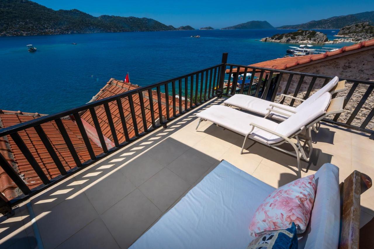 Ankh Pension Kaleucagız Exteriör bild