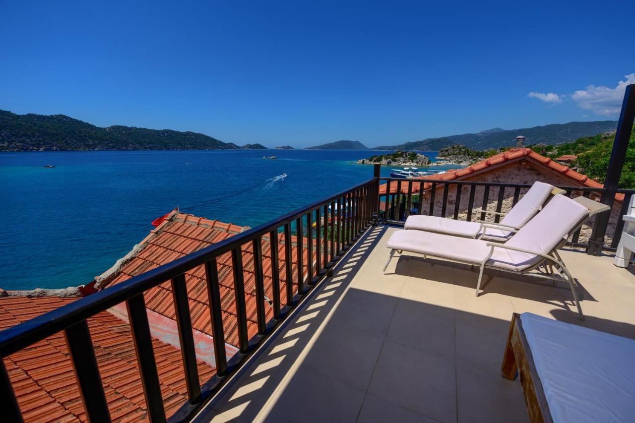 Ankh Pension Kaleucagız Exteriör bild