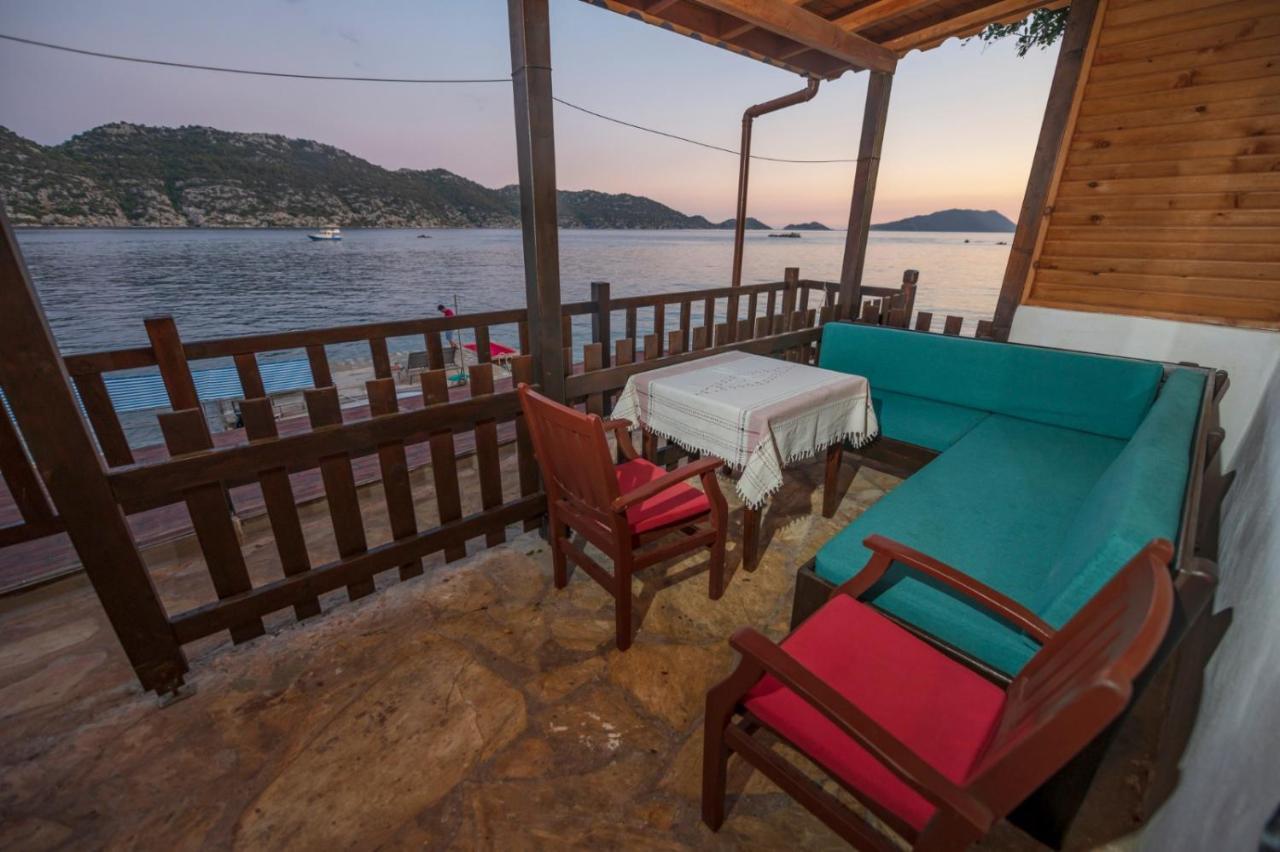 Ankh Pension Kaleucagız Exteriör bild