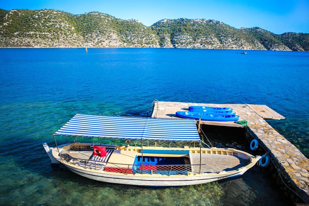 Ankh Pension Kaleucagız Exteriör bild