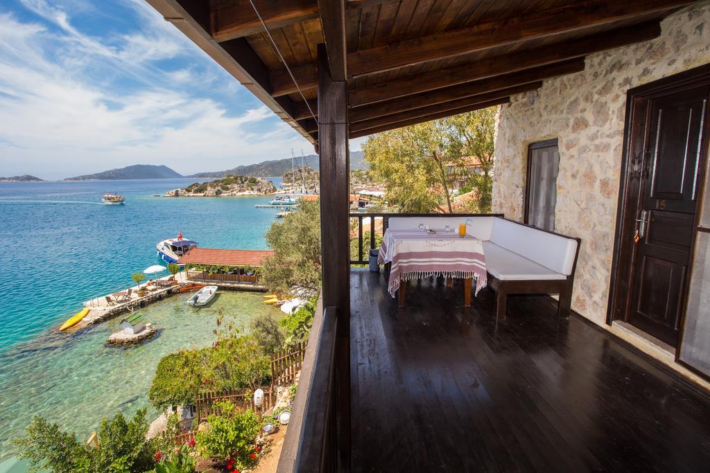 Ankh Pension Kaleucagız Exteriör bild