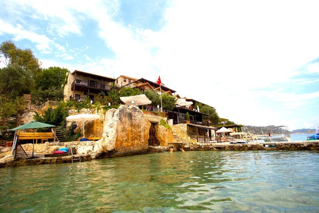 Ankh Pension Kaleucagız Exteriör bild
