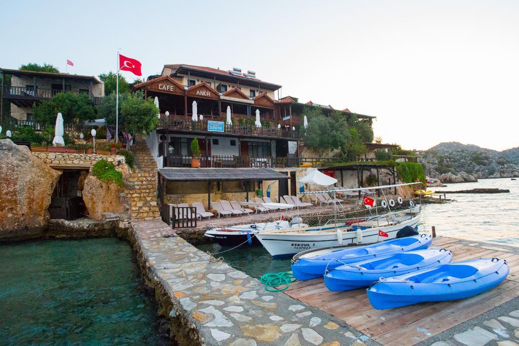 Ankh Pension Kaleucagız Exteriör bild