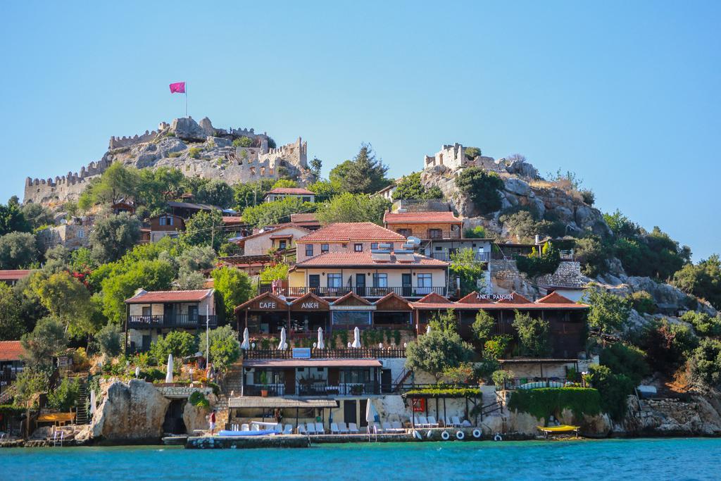 Ankh Pension Kaleucagız Exteriör bild