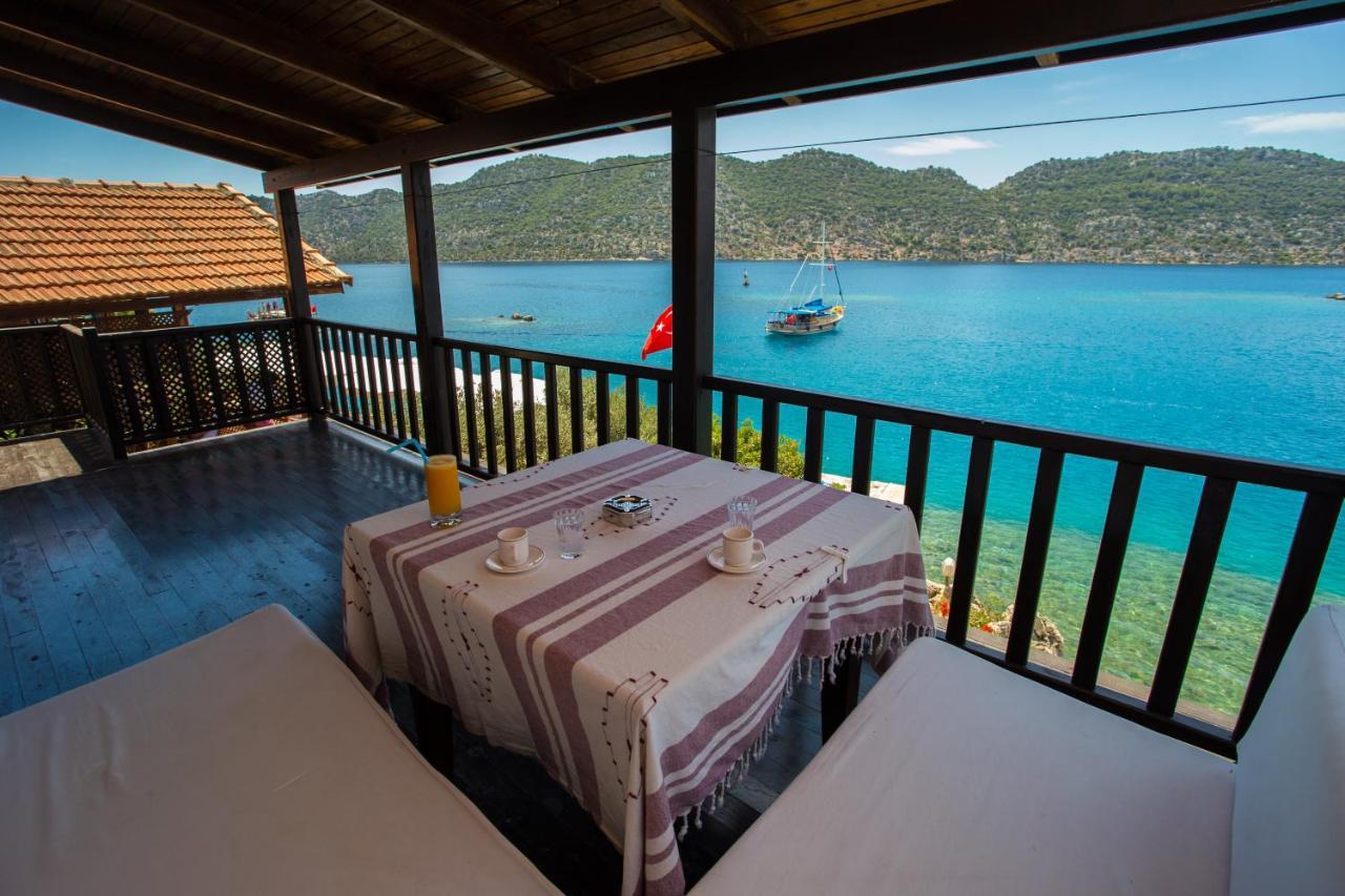 Ankh Pension Kaleucagız Exteriör bild